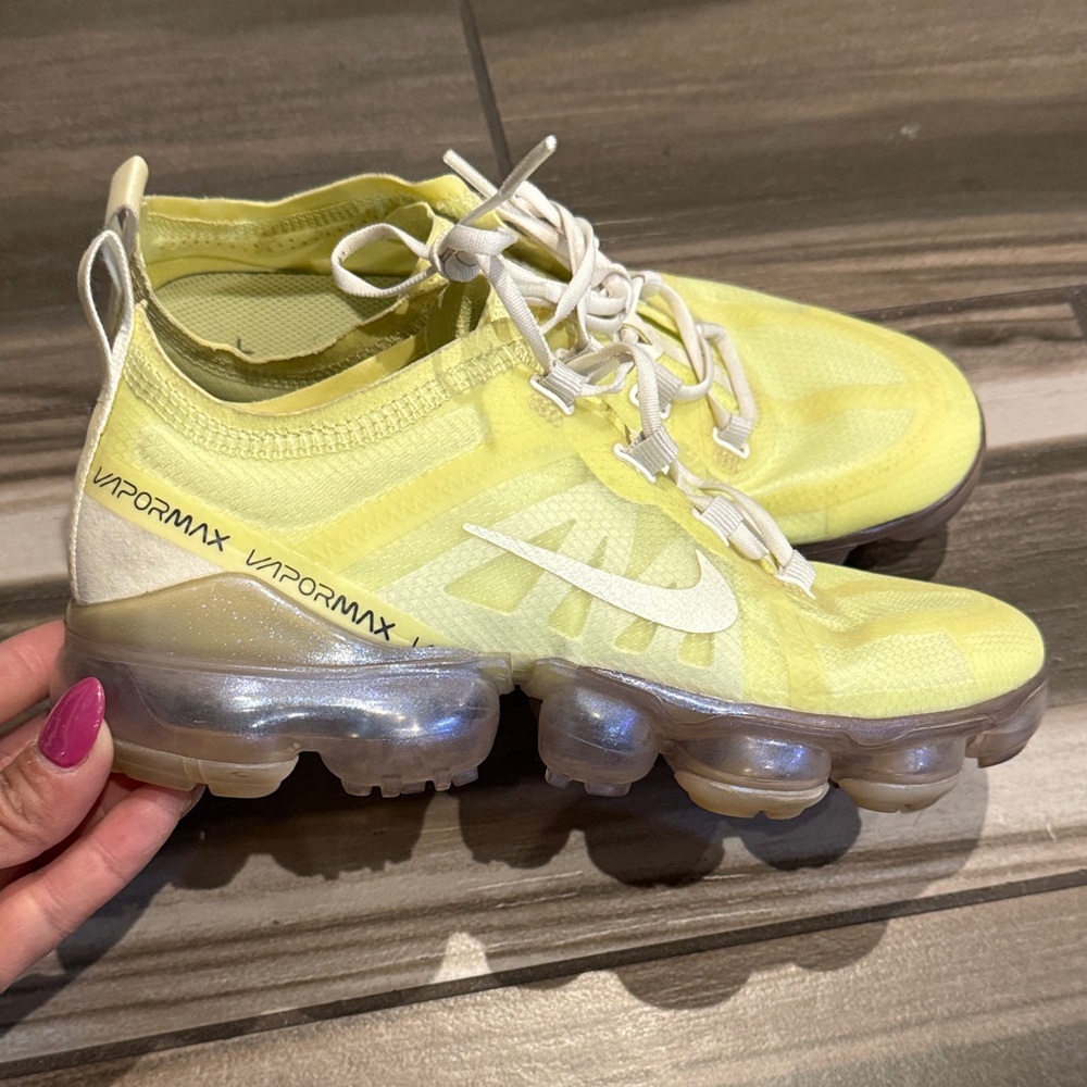 Nike Women's Vapormax Yellow Sneakers